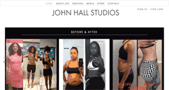 Desktop Screenshot of johnhallstudios.com